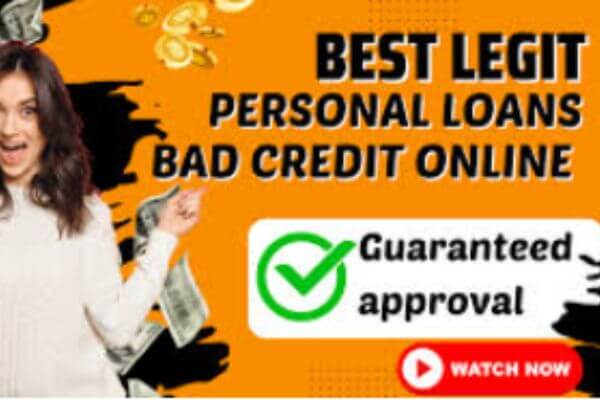 Legit Online Loans Guaranteed Approval